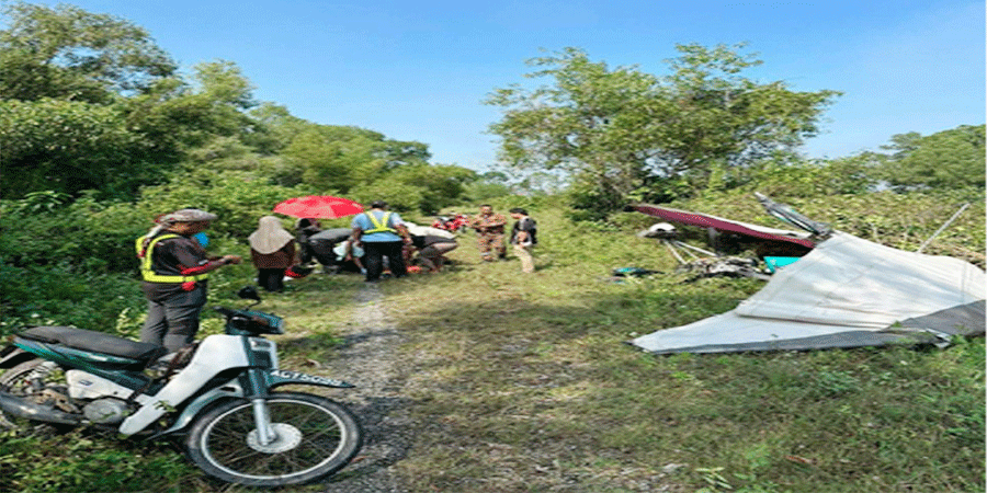মালয়েশিয়ায় প্রশিক্ষণ বিমান বিধ্বস্ত, পাইলটসহ আহত-২