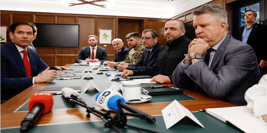 ইউক্রেনের সঙ্গে আলোচনা ‘ফলপ্রসূ’ হলেও আরো কাজ বাকি : রুবিও