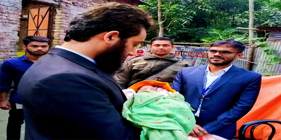 কুড়িয়ে পাওয়া নবজাতকের বৈধ অভিভাবক হতে আগ্রহী প্রার্থীকে খুঁজছে প্রশাসন