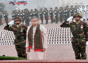 বিজয় দিবসে স্মৃতিসৌধে রাষ্ট্রপতি’র শ্রদ্ধা