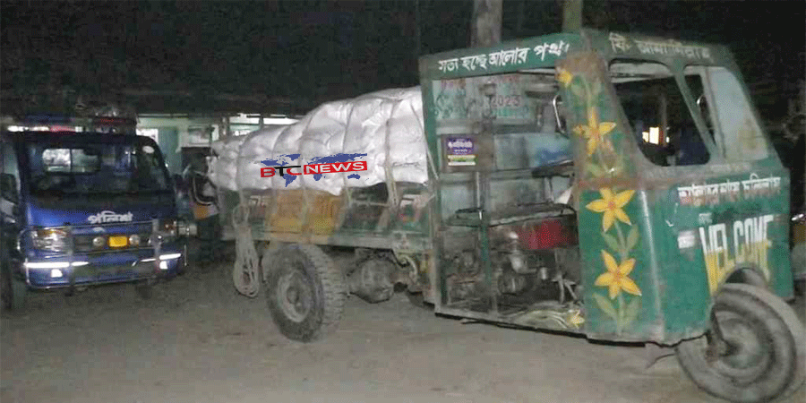 নাগেশ্বরীতে ৪ হাজার কেজি (৪মেট্রিক টন) সার আটক