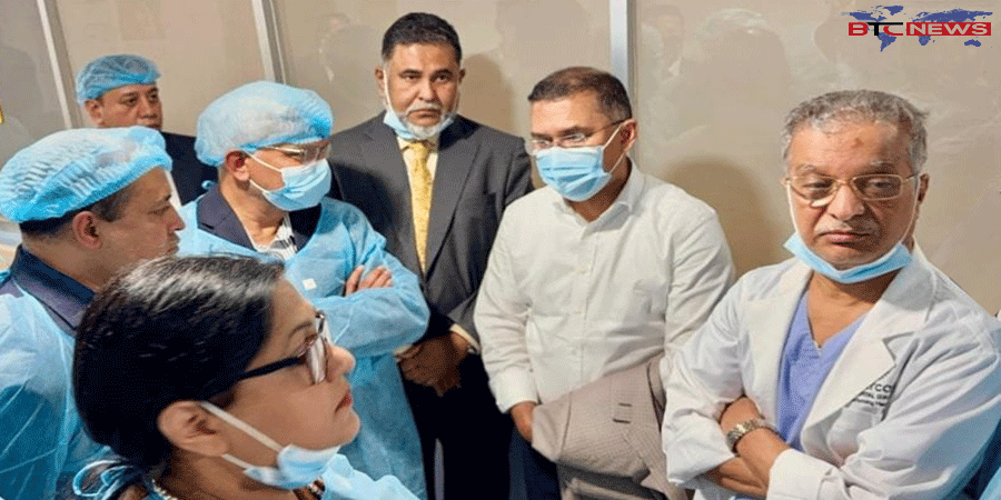 অসুস্থ মাকে দেখে গুলশানের বাসায় ফিরলেন তারেক রহমান