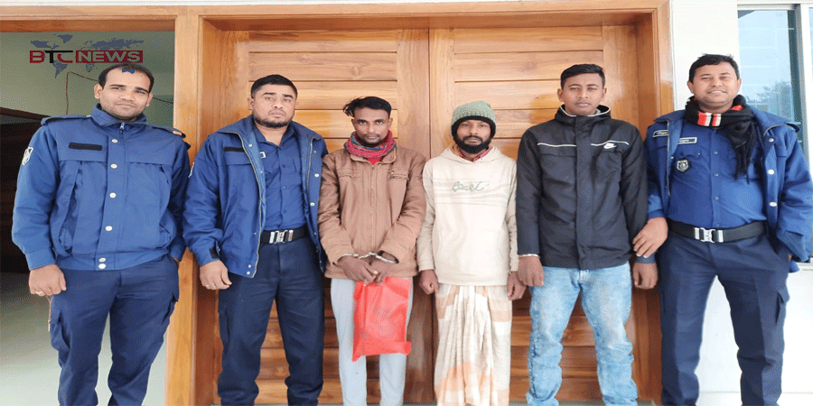 আদমদীঘিতে চোরাই সিএনজি উদ্ধার সহ তিনজন গ্রেপ্তার