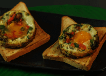 ব্রেড শাকশুকার রেসিপি