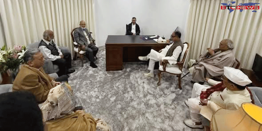 বিএনপির চেয়ারপার্সনের কার্যালয়ে তারেক রহমান