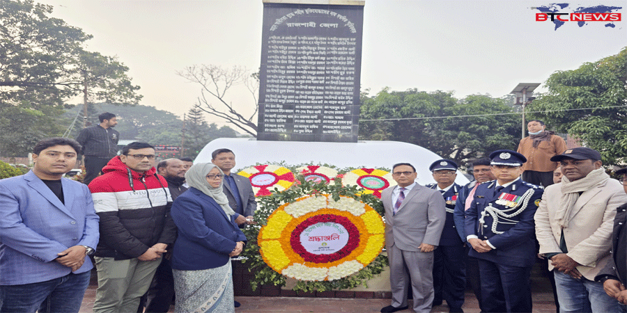 রাসিকের উদ্যোগে মহান বিজয় দিবস উদযাপন