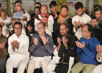 সুলতান সালাউদ্দিন টুকুর দলের অপর মনোনয়ন প্রত্যাশি খঃ সাতিলের সাথে সাক্ষাত