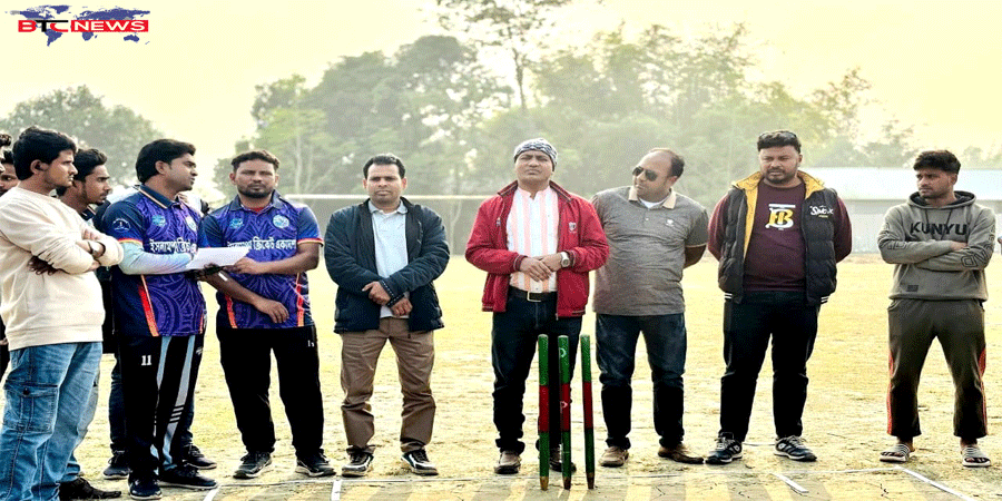 জামালপুরের ইসলামপুরে রুপক শেখ স্মৃতি আন্তঃ উপজেলা ক্রিকেট টুর্নামেন্টের উদ্বোধন