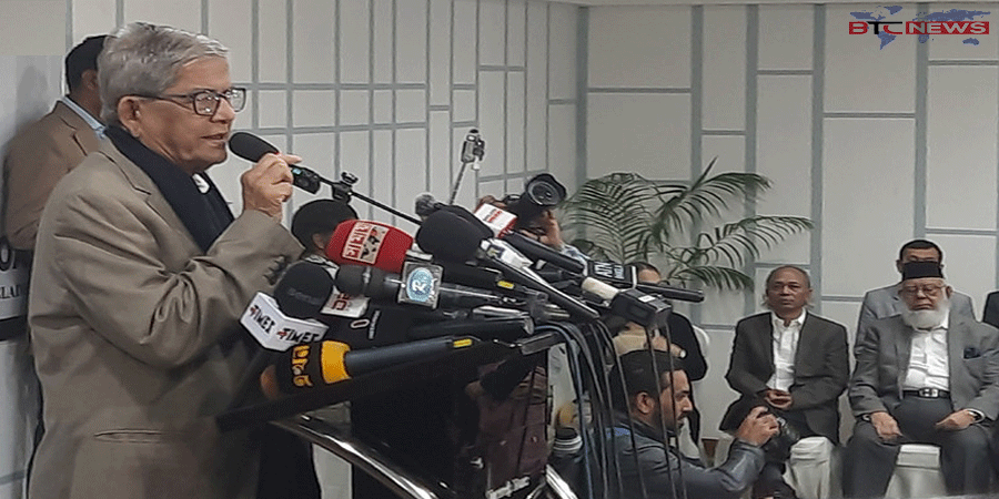 সব গণতন্ত্রকামী মানুষের এক হওয়ার সময় এসেছে : মির্জা ফখরুল