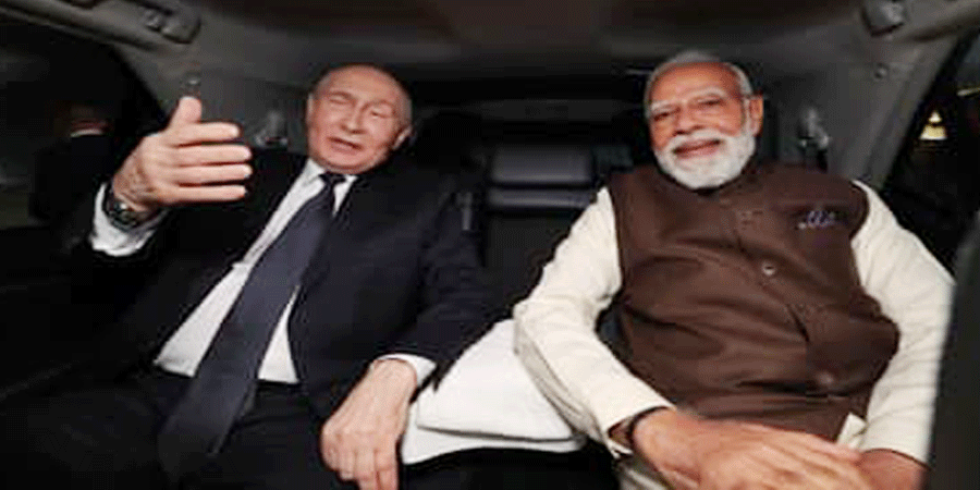 সন্ত্রাসের বিরুদ্ধে একসঙ্গে লড়াইয়ের প্রত্যয় মোদি-পুতিনের