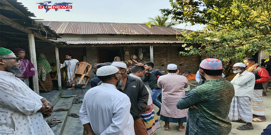 সুদানে শহীদ মাসুদ রানার বাড়িতে চলছে শোকের মাতম