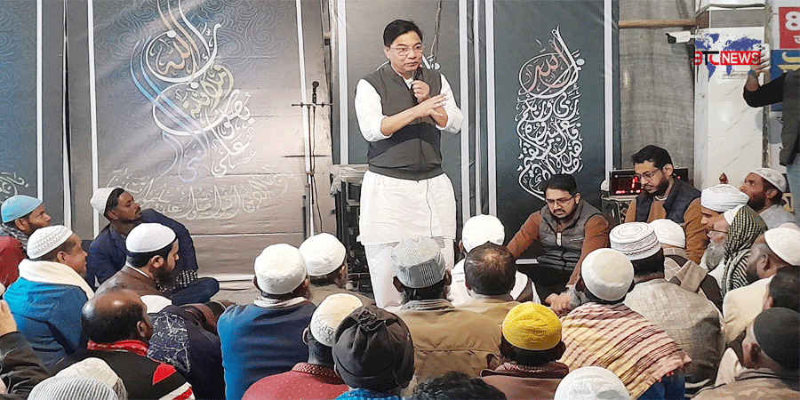 বকশীগঞ্জে মুসলিম নগর দরবার শরীফে বিএনপির কেন্দ্রীয় কোষাধ্যক্ষ এম রশিদুজ্জামান মিল্লাতের মতবিনিময় অনুষ্ঠিত