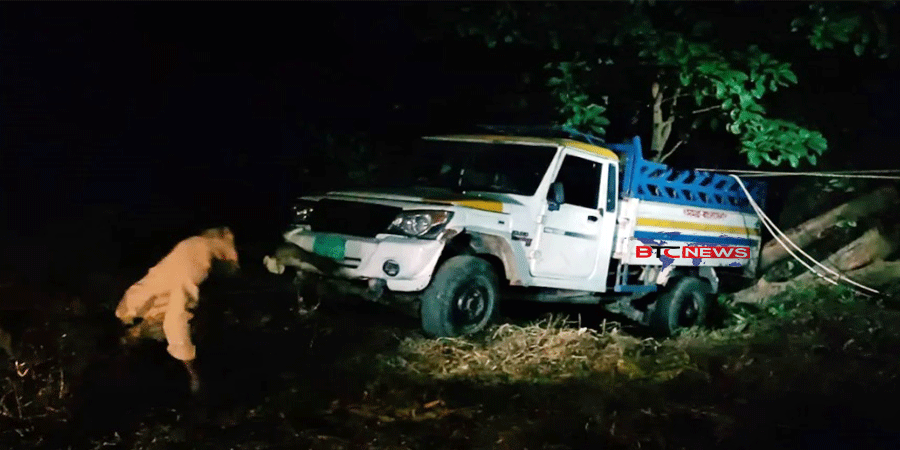 রাঙ্গামাটিতে কাঠবোঝাই মিনি পিকআপ খাদে পড়ে ২ শ্রমিক নিহত