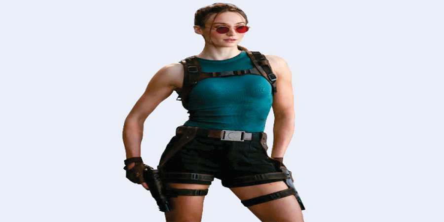 লারা ক্রফটের ভূমিকায় সোফি টার্নার