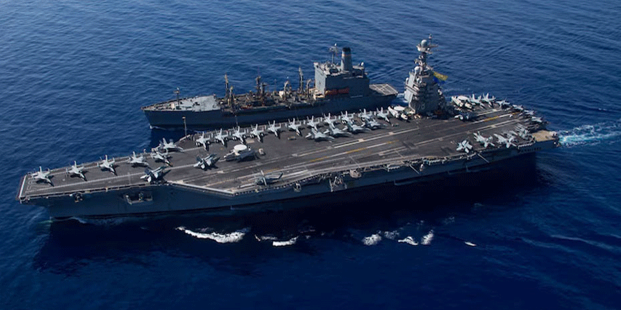 ইরানের দিকে যুক্তরাষ্ট্রের যুদ্ধজাহাজের বিশাল বহর