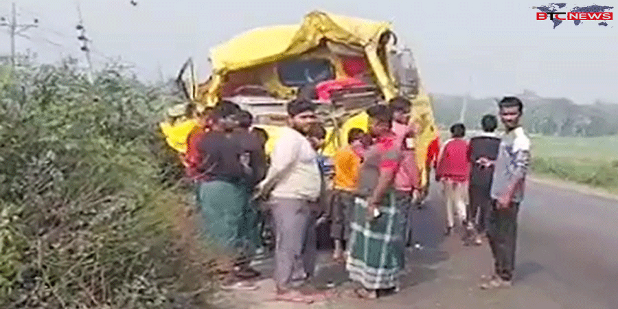 ভাঙ্গায় বাস-ট্রাক মুখোমুখি সংঘর্ষে নিহত-২, আহত-১৫