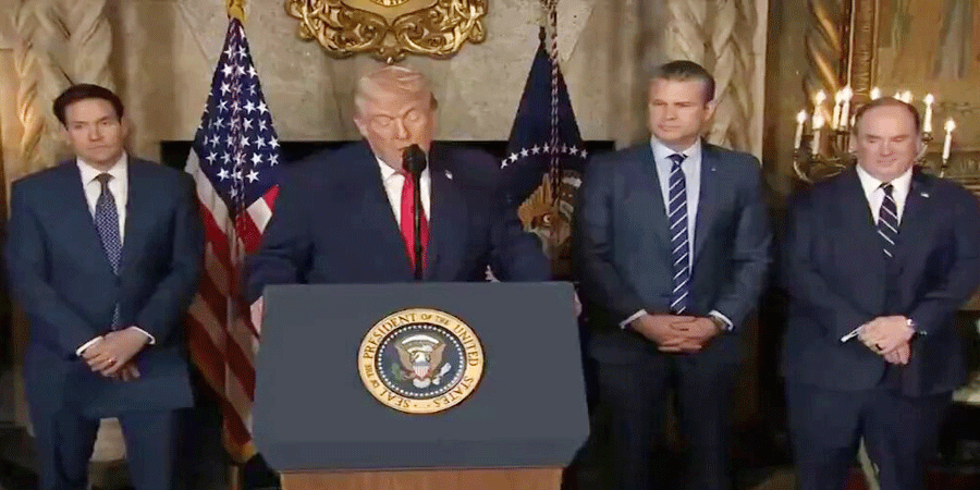 আমার আন্তর্জাতিক আইনের প্রয়োজন নেই : ট্রাম্প