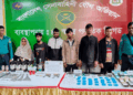 রাজধানীর সায়েদাবাদে অস্ত্র, গোলাবারুদ ও বিপুল পরিমাণ মাদকসহ আটক-৬