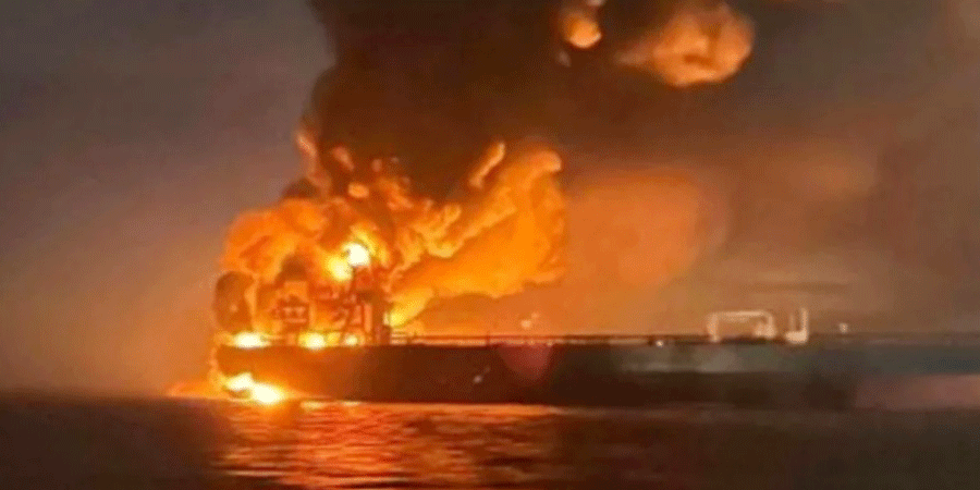 কৃষ্ণ সাগরে রাশিয়াগামী তেলবাহী ট্যাংকারে ড্রোন হামলা