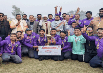 আরইউজে মিডিয়া কাপ ক্রিকেট টুর্নামেন্ট> ফাইনালে চ্যাম্পিয়ন টেলিভিশন ক্যাপিটালস