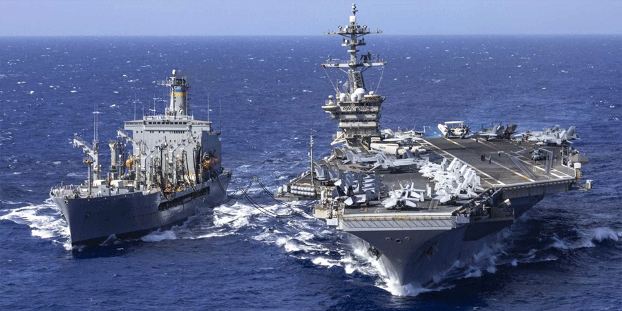 মধ্যপ্রাচ্যের দিকে যুক্তরাষ্ট্রের রণতরী, পাল্টা হামলার হুঁশিয়ারি ইরানের