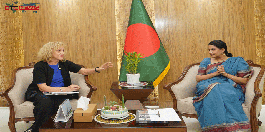 পরিবেশ উপদেষ্টার সঙ্গে ইউরোচেম চেয়ারপারসনের সাক্ষাৎ