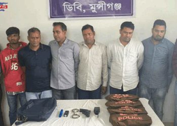 মুন্সীগঞ্জে ডিবি পরিচয়ে ঢাকা–মাওয়া এক্সপ্রেসওয়েতে ডাকাতির চেষ্টা, গ্রেপ্তার-৬