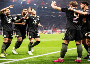 লাইপজিগের জালে বায়ার্নের গোল উৎসব