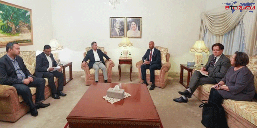 তারেক রহমানের সঙ্গে কানাডার হাইকমিশনারের সৌজন্য সাক্ষাৎ