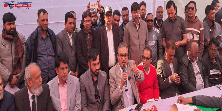 “উন্নয়ন, কর্মসংস্থান ও সুশাসনের অঙ্গীকার” : চাঁপাইনবাবগঞ্জে বিএনপি প্রার্থী হারুনুর রশীদ’র ১৯ দফা নির্বাচনী ইশতেহার ঘোষণা