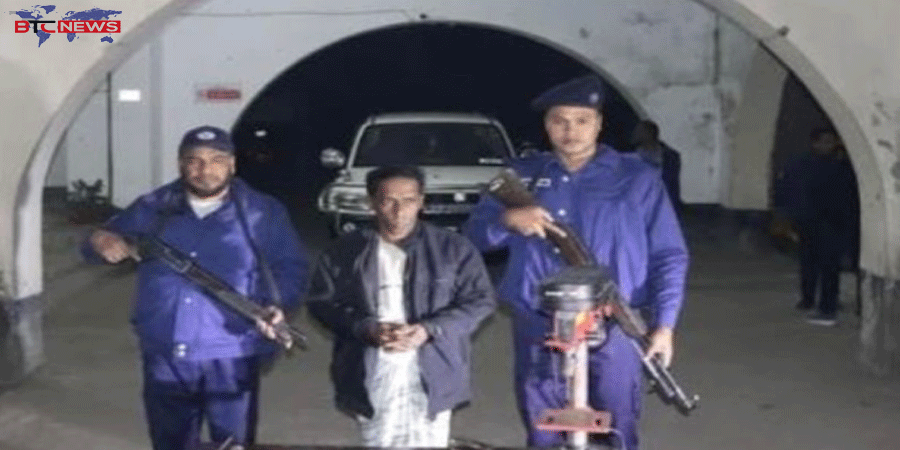 মধুখালীতে অস্ত্র তৈরির কারখানায় অভিযান, বিপুল সরঞ্জামসহ গ্রেপ্তার-১