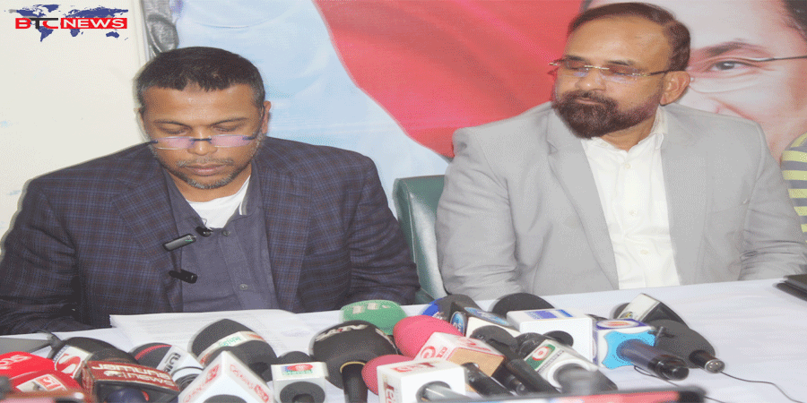 কারণ দর্শানোর জবাব বিষয়ে- পঞ্চগড়ে বিএনপি প্রার্থীর নির্বাচনী এজেন্টের সংবাদ সম্মেলন