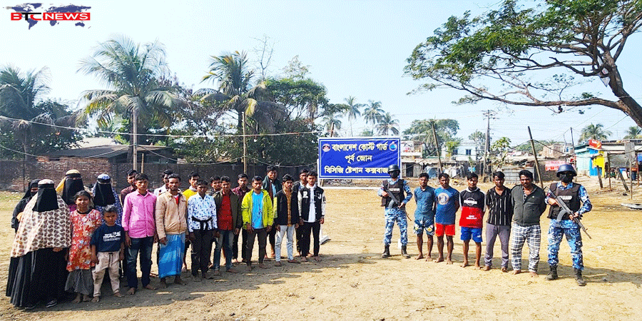 সমুদ্রপথে মালয়েশিয়া পাচার: বন্দি নারী ও শিশুসহ ২০ জনকে উদ্ধার, আটক-৫