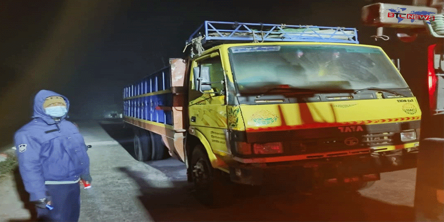 শাহজাদপুর থেকে ট্রাক চুরি, বড়াইগ্রাম থেকে উদ্ধার