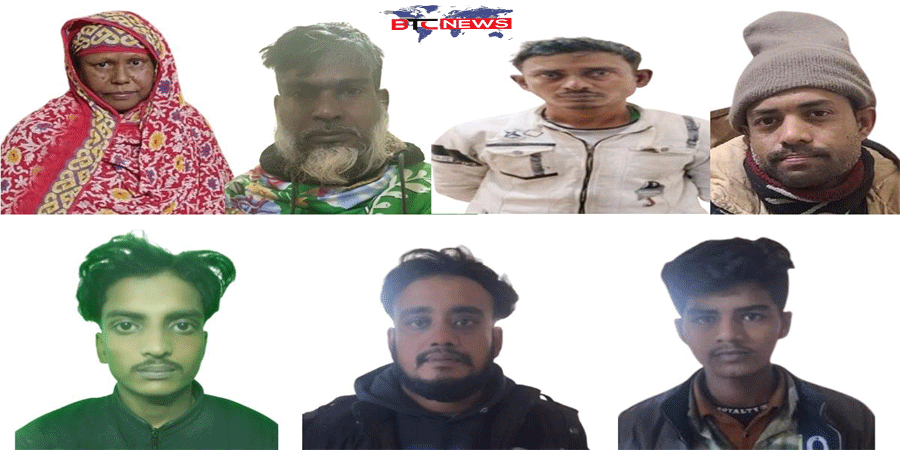 রাজশাহীতে আরএমপির মাদকবিরোধী অভিযানে ৭ জন গ্রেপ্তার; গাঁজা, ইয়াবা ট্যাবলেট ও দেশী চোলাই মদ উদ্ধার