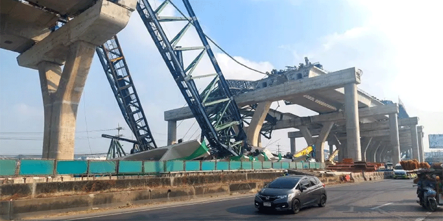 থাইল্যান্ডে আবারও নির্মাণাধীন ক্রেন ভেঙে পড়ে নিহত-২