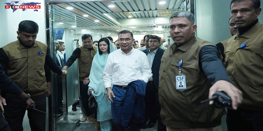 সিলেটে পৌঁছেছেন তারেক রহমান