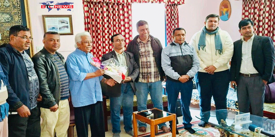 বরিশাল-২ আসনে বিএনপির প্রার্থীর সাথে সাংবাদিকদের মতবিনিময় সভা