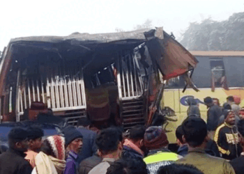 সিলেটের ওসমানীনগরে বাসের মুখোমুখি সংঘর্ষে নিহত-২, আহত অন্তত-১০