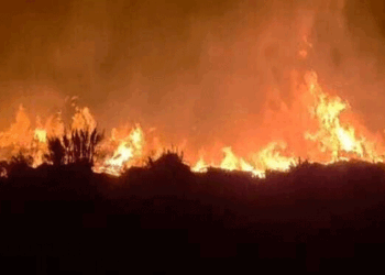 মহেশখালীর মাতারবাড়ি বিদ্যুৎকেন্দ্রের স্ক্র্যাপ ইয়ার্ডে ভয়াবহ আগুন