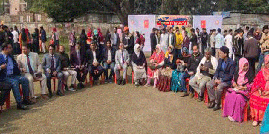 রাজশাহীতে ব্যতিক্রমী রোদ পোহানো উৎসব অনুষ্ঠিত