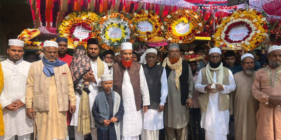 চরণদ্বীপ দরবারের ওরশ শরীফে লাখো ভক্তের ঢল