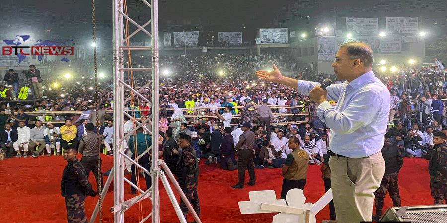 দেশকে পুনর্নির্মাণ করতে হলে গণতন্ত্রকে প্রতিষ্ঠিত করতে হবে : তারেক রহমান