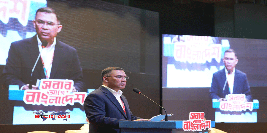 জুলাই যোদ্ধাদের ‘মুক্তিযোদ্ধা’ স্বীকৃতি, পৃথক দপ্তর খোলার প্রতিশ্রুতি তারেক রহমানের