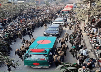 খালেদা জিয়ার জানাজায় বিপুল উপস্থিতি বিএনপি’র নির্বাচনে জোয়ার এনেছে