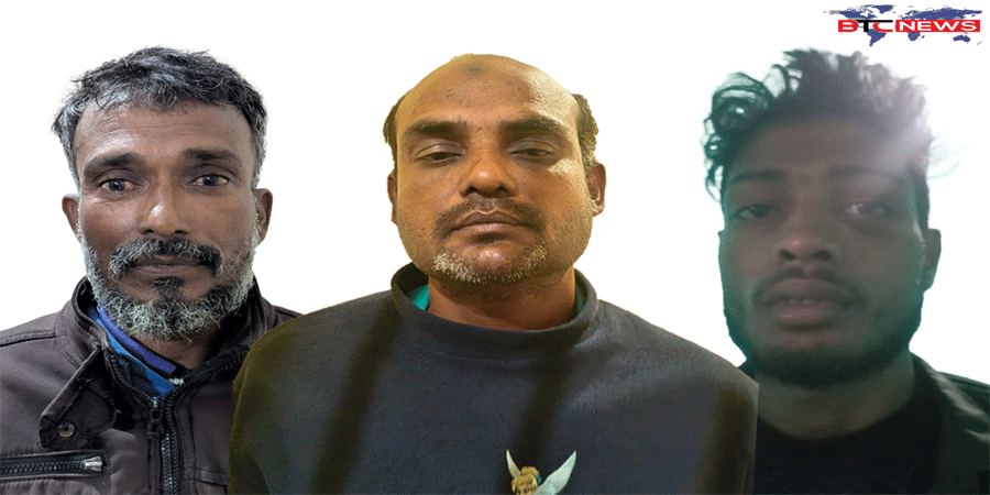 রাজশাহীতে আরএমপির মাদকবিরোধী অভিযানে ৩ জন মাদক ব্যবসায়ী গ্রেপ্তার; হেরোইন ও গাঁজা উদ্ধার