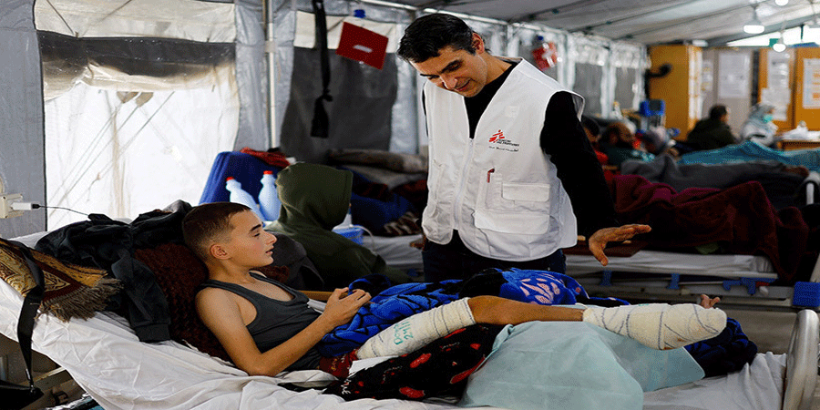 গাজায় ডক্টরস উইদাউট বর্ডার্সের কার্যক্রম নিষিদ্ধ করল ইসরায়েল