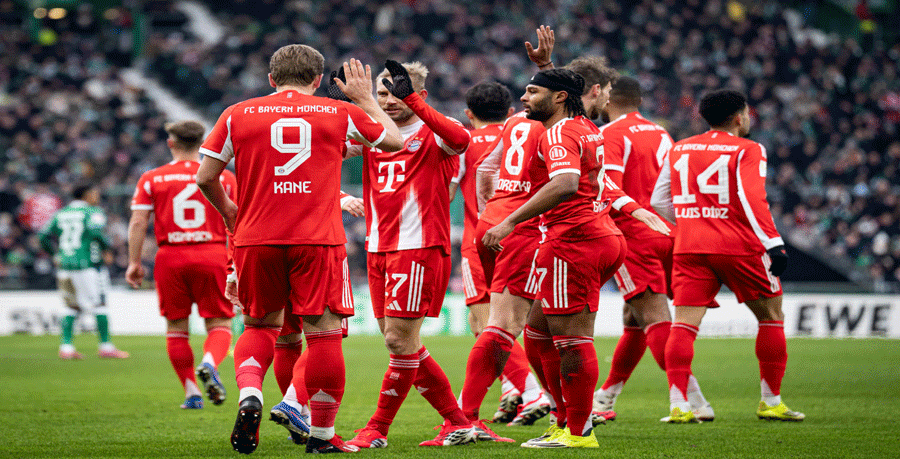 কেইনের ৫০০, শিরোপার পথে আরও একধাপ বায়ার্নের