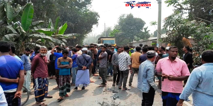 লালমনিরহাটে ট্রাক-মোটরসাইকেল মুখোমুখি সংঘর্ষে ওয়ালটনের ম্যানেজর নিহত