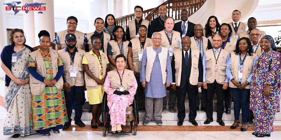প্রধান উপদেষ্টার সঙ্গে কমনওয়েলথ নির্বাচন পর্যবেক্ষক দলের সাক্ষাৎ
